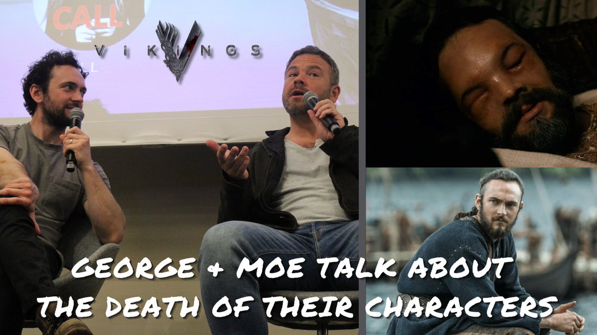 FrConventions's tweet photo. La mort fait partie intégrante de la série #Vikings et ce n’est pas George Blagden &amp; Moe Dunford qui diront le contraire. Ils sont revenus sur leurs derniers instants dans la série lors de la #FKTP3 de @Union_Conv ⚔️👇
https://t.co/QFgJ1zFvHX https://t.co/0eXQWAUWS3