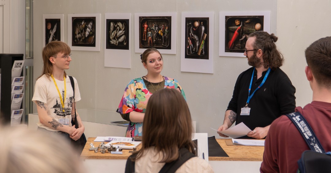 Huge congrats to our Art &amp; Media students! 🏆 Oliver Kemp &amp; Charlotte Purvis (T-Level Media) took 1st &amp; 2nd in Media, while Benjamin Smith (Level 3 Art &amp; Design) won 2nd in Design &amp; Illustration at the Inter-College Comp! 🙌

#StudentSuccess #InterCollegeCompetition