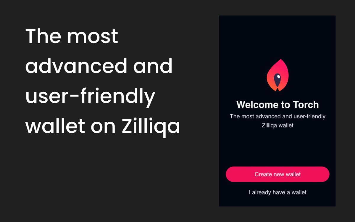 Torch Wallet 📲 (@torchwallet) on Twitter photo Big news! Our new EVM-compatible browser extension is live and is going to power Zilliqa 2.0! 🎉
Try it out: chromewebstore.google.com/detail/torch/b…
Why you'll love it:
🔹 One of the best wallets in the space—super user-friendly and easy to use
🔹 One wallet to store all your EVM and non-EVM Big news! Our new EVM-compatible browser extension is live and is going to power Zilliqa 2.0! 🎉
Try it out: chromewebstore.google.com/detail/torch/b…
Why you'll love it:
🔹 One of the best wallets in the space—super user-friendly and easy to use
🔹 One wallet to store all your EVM and non-EVM