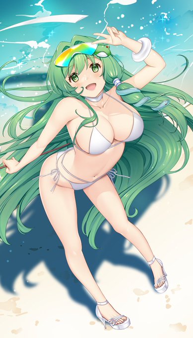 #東風谷早苗 #蛇年  ぶい❣ 