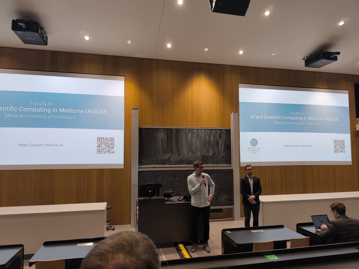 Erika Kvalem (@eks_project) on Twitter photo It was a great opportunity to hear <a href="/Michael_D_Moor/">Michael Moor</a> at the Medical university of Innsbruck the other day talking about AI in medicine. It was a great opportunity to hear <a href="/Michael_D_Moor/">Michael Moor</a> at the Medical university of Innsbruck the other day talking about AI in medicine.