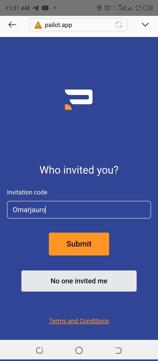 SOCIALHUSTLER01's tweet image. It&apos;s exciting to see the Pailot Referral program live! 
Pioneers, it&apos;s time to invite and get rewards🎉
Join me: pailot.app/?ref=Omarjauro

#supportpiapps #PiNetwork