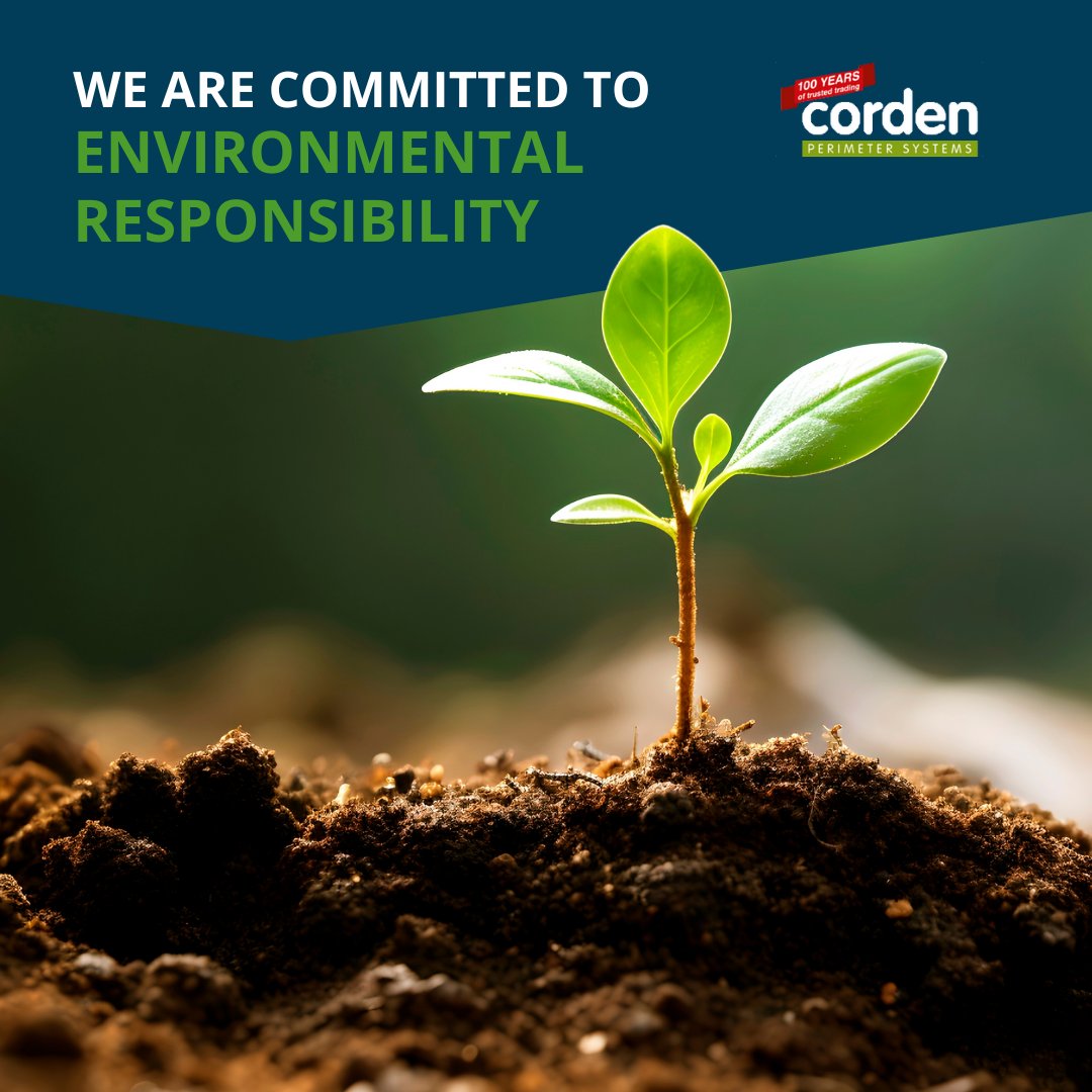 CordenGroup's tweet image. #Sustainability is built into what we do. 🌍

Our #Environmental policy minimises waste &amp;amp; promotes responsible practices, ensuring our #PerimeterSolutions are made with care - strong, durable &amp;amp; sustainable.

#UKMfg