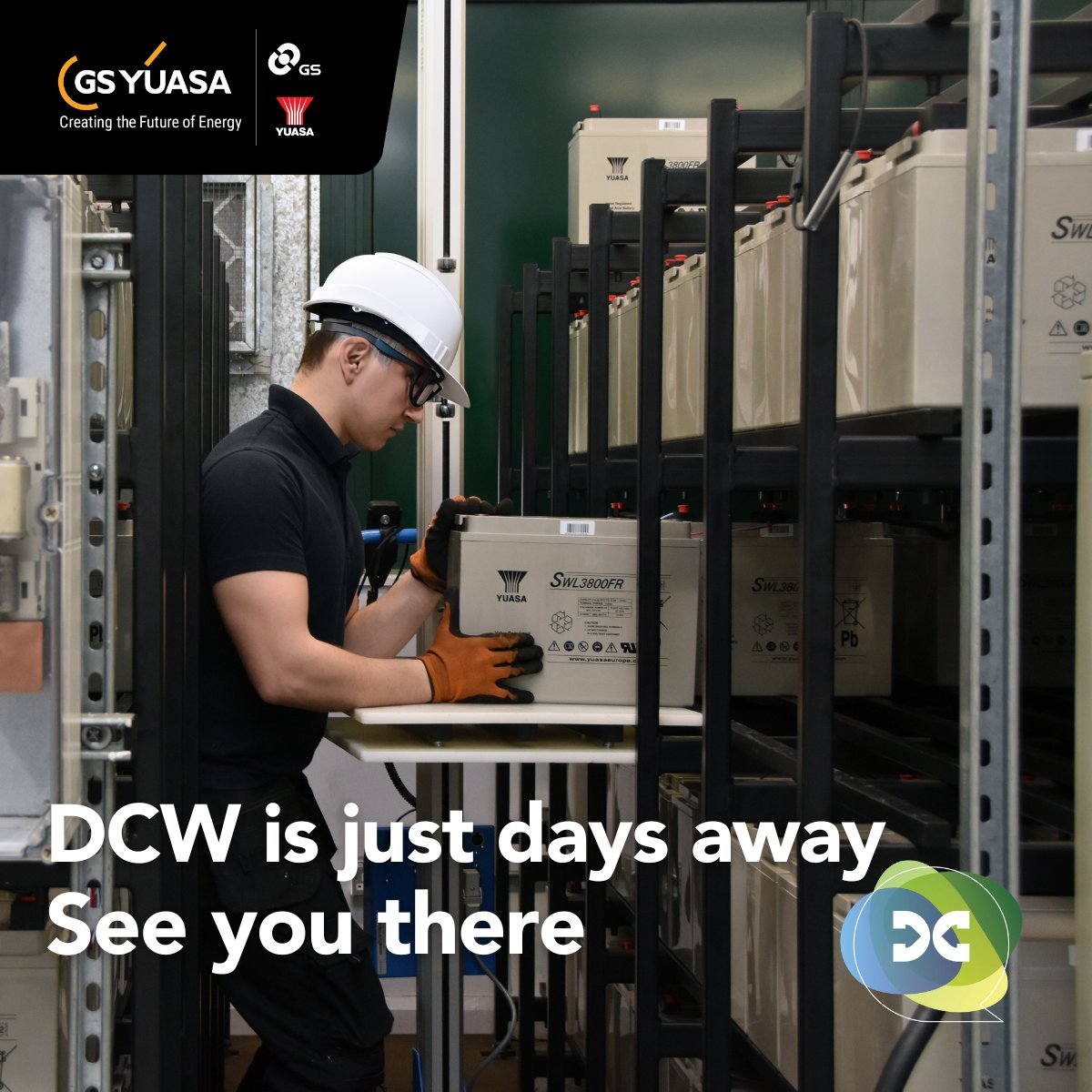⏳ The countdown is on!

We’re just days away from Data Centre World London. Don’t miss your chance to explore our market-leading battery solutions and meet our experts.

📅 12-13 March 2025
📍 ExCel London, Stand DC016

#GSYuasa #UpgradeToYuasa #PoweringWhatMatters #DCW25