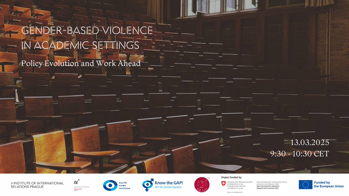 📢 Join us for a discussion on gender-based violence in research &amp; innovation! 

🇪🇺 Despite decades of scholarly recognition, gender-based violence only gained EU policy attention in 2018.

🔎 In our upcoming webinar, <a href="/marcela_linkova/">Marcela Linkova</a>  (<a href="/Sociologicky/">Sociologický ústav AV ČR</a>) will explore key policy