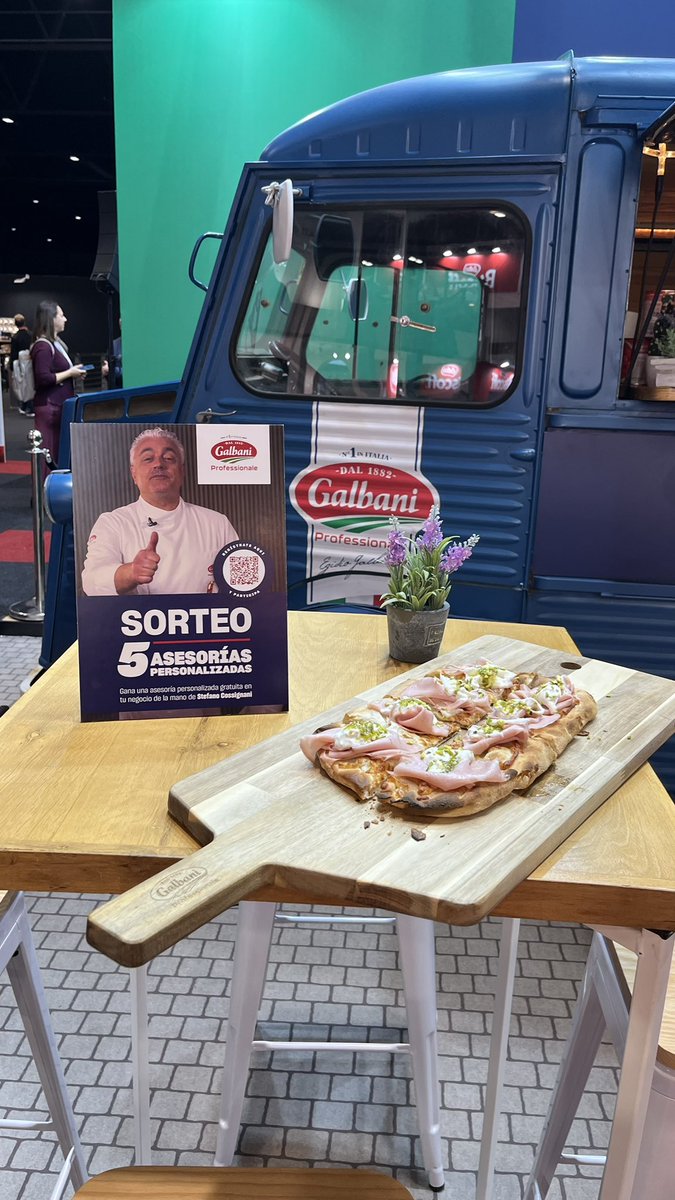 🔥🍕 Hacer #pizza es un arte… pero también un negocio.
Ven a disfrutar la masterclass de Stefano Cossignani, @scuolaitalianapizzaioli_es y aprende a maximizar la rentabilidad de tu carta sin perder calidad. 13:30 - 14:30 hrs "Food Truck Galbani" #Hip2025 stand 10D432