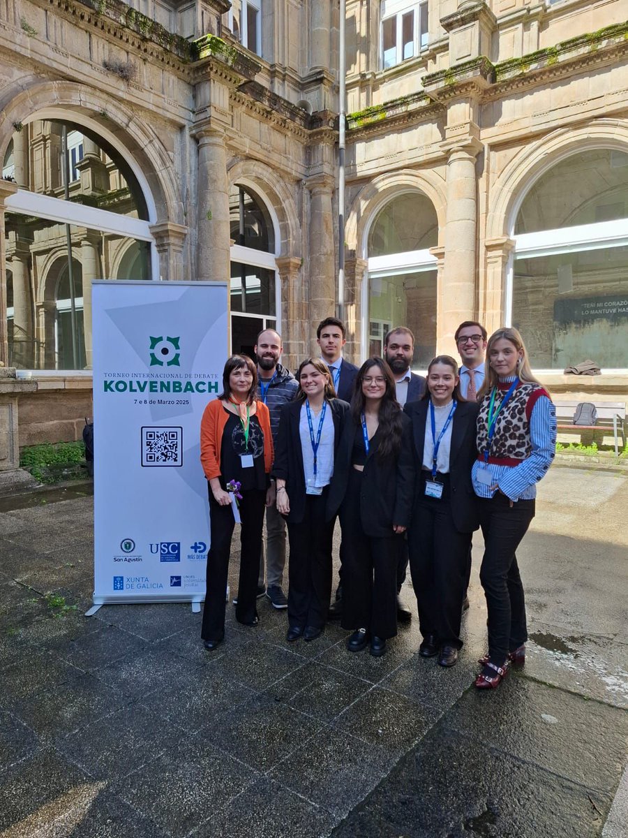 Durante el fin de semana un equipo de estudiantes de <a href="/deusto/">Universidad Deusto - Deustuko Unibertsitatea</a> ha participado en el Torneo Internacional de Debate Kolvenbach convocado por el Colegio Mayor Universitario San Agustín en Santiago de Compostela <a href="/unijes/">UNIJES - Universidades Jesuitas</a> <a href="/bebasquetalent/">Be Basque Talent Network</a>