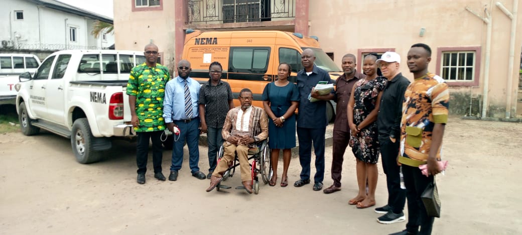 CCDNigeria's tweet photo. On Wednesday, March 5, 2025, CCD team paid advocacy visit to the National Emergency Management Agency (NEMA) South East Region with the goal of promoting disability-inclusive climate-triggered disaster response strategies. Opening the visit, Mr. Godwin Unumeri, CCD's Acting Director, presented findings from CCD's baseline study, emphasizing the urgent need for inclusive disaster management strategies. He highlighted key challenges faced by Persons with Disabilities (PWDs), including increased vulnerability, inadequate policies, and limited awareness.

In addressing these challenges, the team proposed a partnership with NEMA to promote inclusive climate change adaptation strategies. They also advocated for training programmes for PWDs on climate change mitigation, as it relates to climate-triggered disasters, sensitization of NEMA staff on disability-targeted disaster response services, and budgetary allocations for disability-inclusive disaster response efforts. Other points included deliberate inclusion of PWDs in disaster response efforts, add PWDs to their communication platforms for real-time disaster information and early warnings, and the use of sign language interpreters in public institutions.

Mr. Igwe Nnamdi, the Head of Operations acknowledged the importance of educating communities, especially PWDs in the rural communities, and committed to supporting inclusivity efforts. He encouraged CCD to maintain communication with NEMA for continued progress.

Closing the visit, Mrs. Florence Austin appreciated NEMA for the visit and stressed the need for the establishment of a disability desk at NEMA to provide specialized services for PWDs. She also emphasized the importance of strengthening the partnership between NEMA and CCD to enhance inclusive disaster response strategies.

Supported by Disability Rights Fund

#disability 
#PWDs
#climatechange
#ClimateAction
#disaster

@nemanigeria  @NCCCNigeria @InclusiveNews1 @BONewsService @qualitative_the