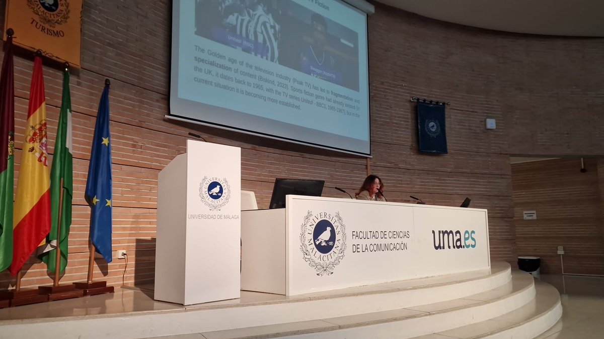 Institut de Recerca de l'Esport (IRE-UAB) (@ireuab) on Twitter photo Elena Fedotova, colaboradora del <a href="/ireuab/">Institut de Recerca de l'Esport (IRE-UAB)</a> , presenta una comunicación sobre la ficción televisiva deportiva en el III International SPRING Conference Feb. 2025 (@infouma). El proyecto está dirigido por la investigadora Anna Tous Rovirosa. Elena Fedotova, colaboradora del <a href="/ireuab/">Institut de Recerca de l'Esport (IRE-UAB)</a> , presenta una comunicación sobre la ficción televisiva deportiva en el III International SPRING Conference Feb. 2025 (@infouma). El proyecto está dirigido por la investigadora Anna Tous Rovirosa.