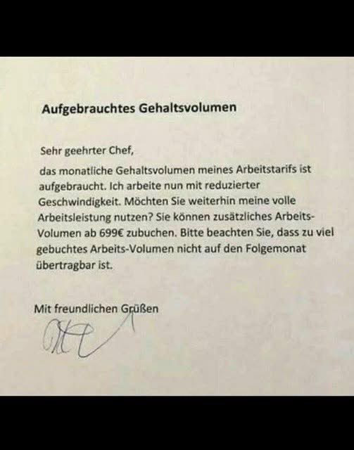 Warum ist der Chef jetzt sauer? Das kann ja wohl Nix mit mir zu tun haben.