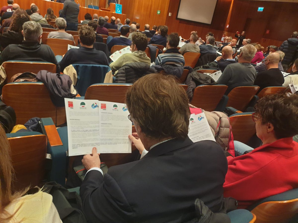 UILTECNAZIONALE's tweet photo. 🟥🟢🔵Al via questa mattina a Roma, presso l’Auditorium di via Rieti, i lavori dell’Assemblea nazionale dei delegati di settore di Filctem, Femca e Uiltec per l'ipotesi di piattaforma del rinnovo del Ccnl Chimico-Farmaceutico 2025-2028 https://t.co/A4f1BvR9Kl