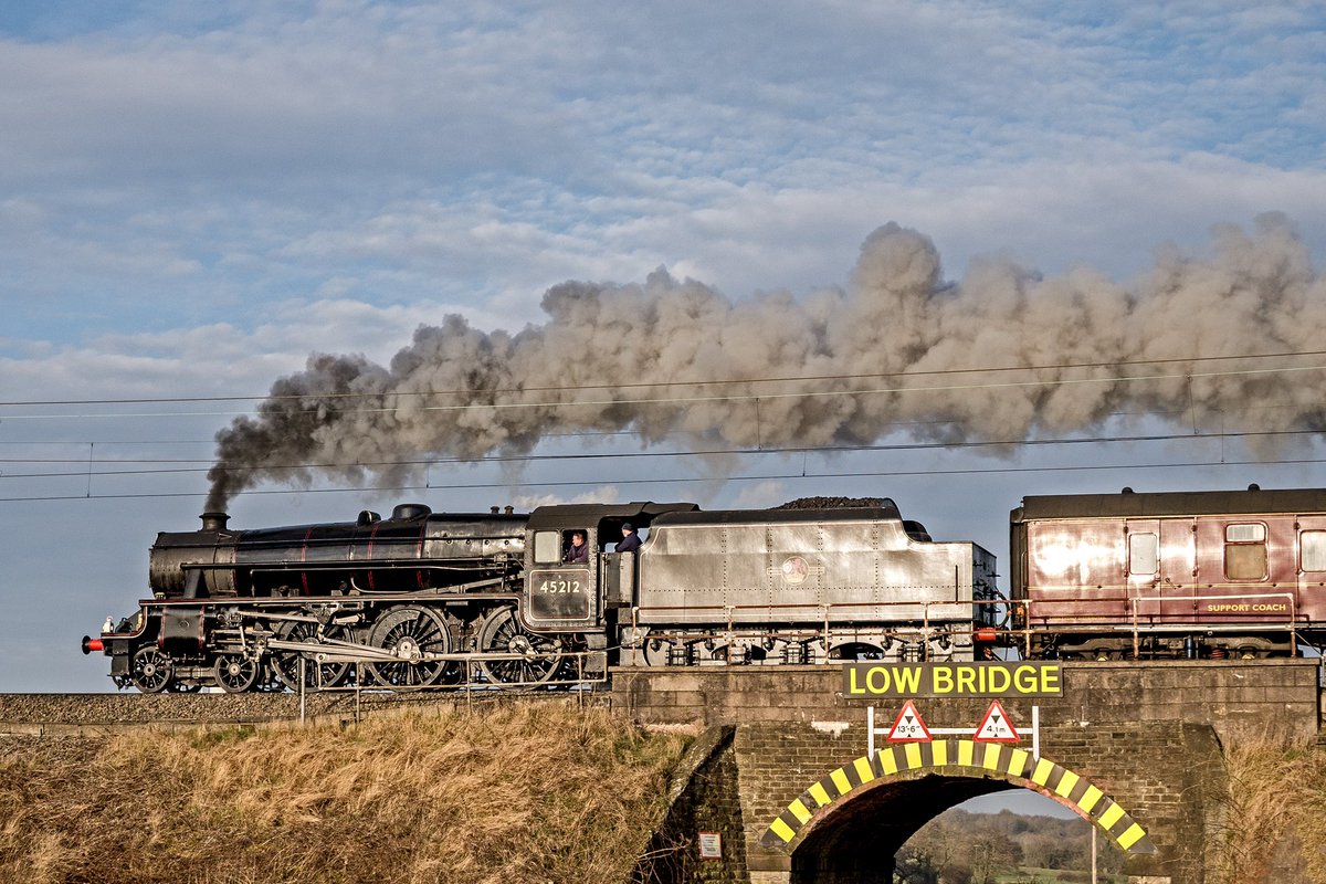 Nigel (@njvphotographee) on Twitter photo Good morning everyone , todays #Steamfix features Black five 45212 from Saturday with <a href="/railwaytouring/">Railway Touring Co.</a> and <a href="/westcoastrail/">West Coast Railways</a> .
Have a great day everyone and avoid low bridges :) Good morning everyone , todays #Steamfix features Black five 45212 from Saturday with <a href="/railwaytouring/">Railway Touring Co.</a> and <a href="/westcoastrail/">West Coast Railways</a> .
Have a great day everyone and avoid low bridges :)