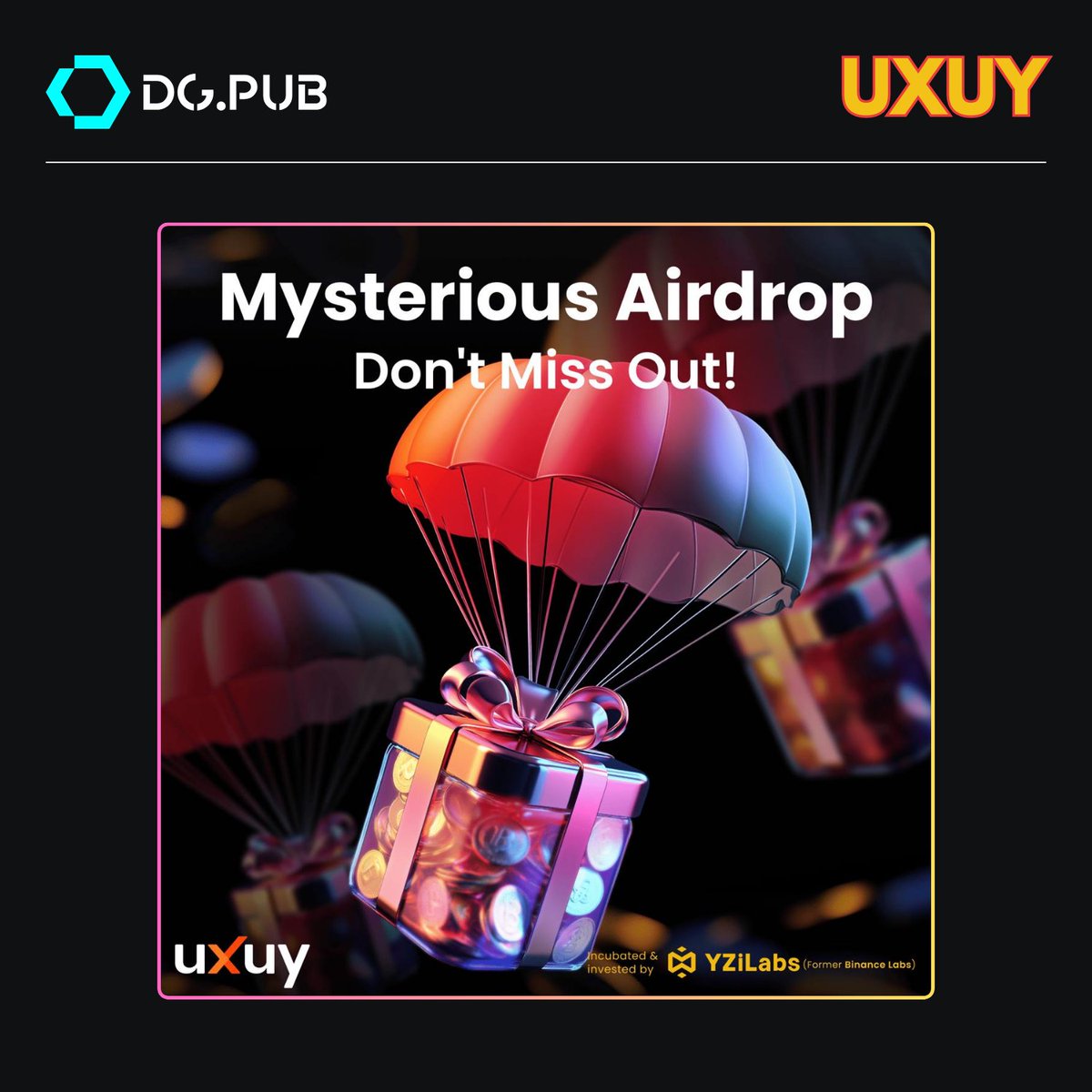 DGPUB_VN's tweet image. 📣 Thông báo quan trọng — UXUY!

@uxuycom  team sẽ tiến hành snapshot airdrop vào ngày 11 tháng 3!

➡️ t.me/UXUYbot/app?st…

✅ AE check lại app UXUY, xem đã tạo ví done chưa!

✅ Làm nốt các tasks trước khi snap nhé!

#DGPub #Retroactive #UXUY