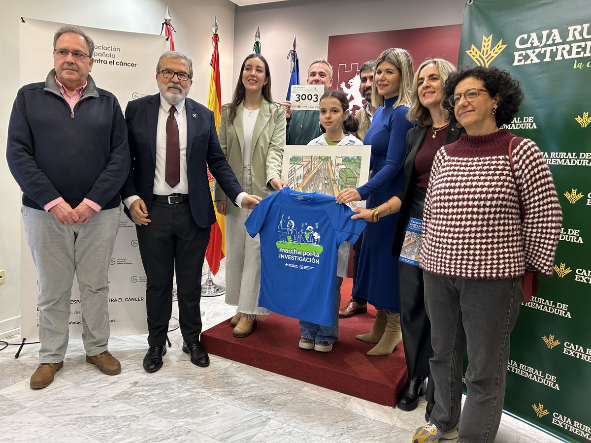 🟢Hoy hemos presentado nuestra VII Marcha por la Investigación, que tendrá lugar el próximo domingo 23

👟La Marcha es una actividad para toda la familia. Toda la información e inscripciones: rockthesport.com/es/evento/en-m…

¡No te lo pierdas!

#TodosContraElCáncer