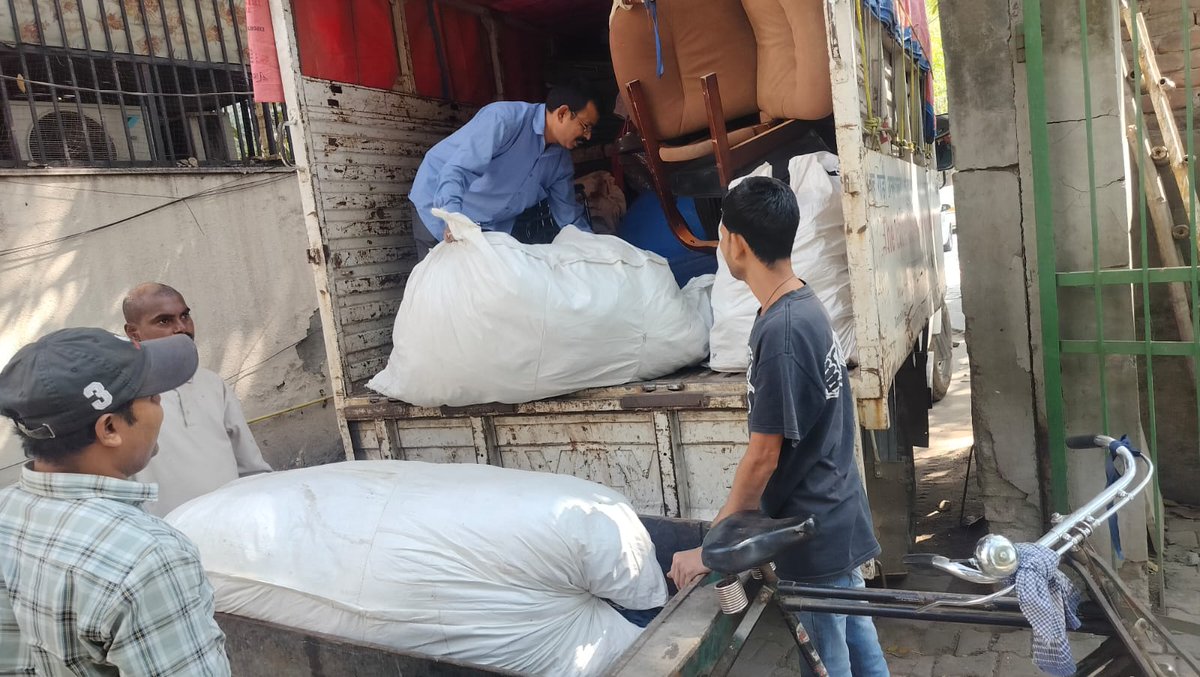 Swachh Survekshan MCD (@sbm_mcd) on Twitter photo MCD <a href="/DCSOUTHZONE/">DC SOUTH ZONE</a> with Why Waste Wednesdays Foundation, RWAs & NSS-CVS sent 600kg of Clothes, Footwear, Wheel Chairs & Furniture from Navjeevan Vihar RRR Centre to Earth Saviour for 1200 abandoned senior citizens
<a href="/SwachhBharatGov/">Swachh Bharat Urban</a>
<a href="/LtGovDelhi/">LG Delhi</a>
<a href="/AAPMaheshkhichi/">Mahesh Kumar Khinchi</a>
<a href="/AshwaniKumar_92/">Ashwani Kumar</a> MCD <a href="/DCSOUTHZONE/">DC SOUTH ZONE</a> with Why Waste Wednesdays Foundation, RWAs & NSS-CVS sent 600kg of Clothes, Footwear, Wheel Chairs & Furniture from Navjeevan Vihar RRR Centre to Earth Saviour for 1200 abandoned senior citizens
<a href="/SwachhBharatGov/">Swachh Bharat Urban</a>
<a href="/LtGovDelhi/">LG Delhi</a>
<a href="/AAPMaheshkhichi/">Mahesh Kumar Khinchi</a>
<a href="/AshwaniKumar_92/">Ashwani Kumar</a>