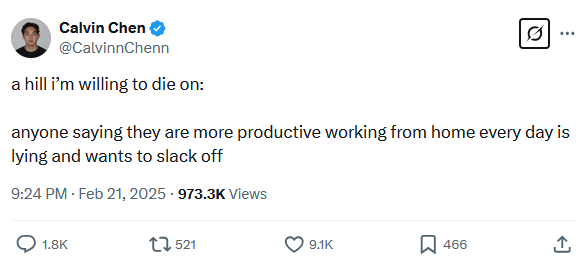 Everyone's got their own hill they're willing to die on, I get it. But this is a really narrow-viewed, shortsighted one. Situations are different. People are different. Blanket characterizations of big groups of people never work. If the goal was engagement metrics, congrats tho.