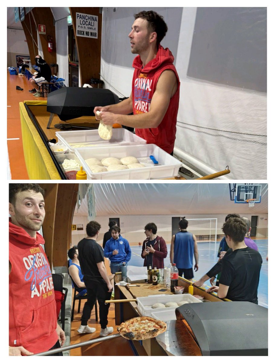 Prima divisione modenese.
Al forno, Luca Lambertini.
Questo 2025 sta innalzando le paste di squadra ai livelli più alti.
Poesia vera.

(ph San Francesco Smile)
#sempreminors