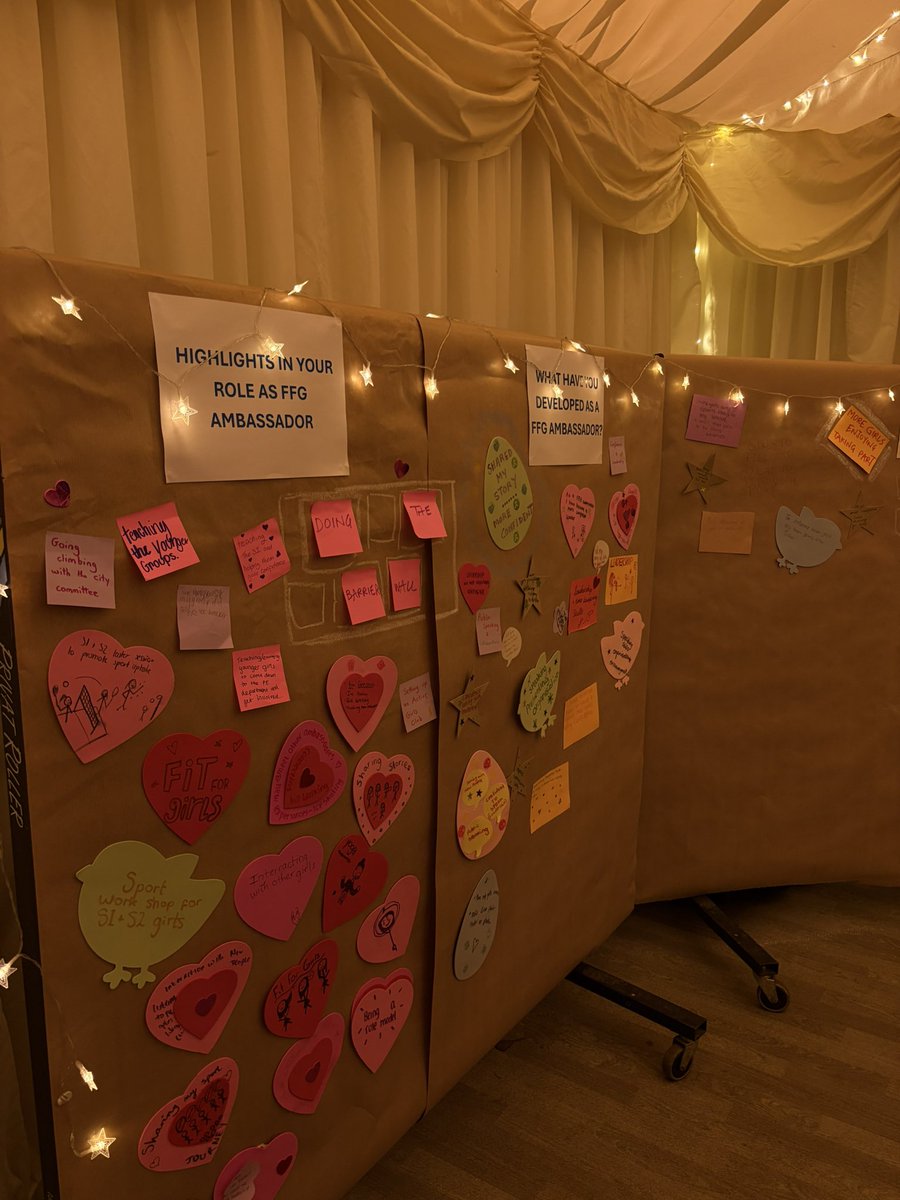 Bryony Sharp (@bryonyysharp) on Twitter photo Delighted to be at Stirling rugby club today. For three #FitForGirls event,
Going through workshops looking at our goals for being Fit for girls ambassadors.
Self care workshops
boccia and Yoga.
<a href="/YouthSportTrust/">Youth Sport Trust</a>
<a href="/sportscotland/">sportscotland</a>
<a href="/NAActiveSchools/">North Ayrshire Active Schools</a> Delighted to be at Stirling rugby club today. For three #FitForGirls event,
Going through workshops looking at our goals for being Fit for girls ambassadors.
Self care workshops
boccia and Yoga.
<a href="/YouthSportTrust/">Youth Sport Trust</a>
<a href="/sportscotland/">sportscotland</a>
<a href="/NAActiveSchools/">North Ayrshire Active Schools</a>