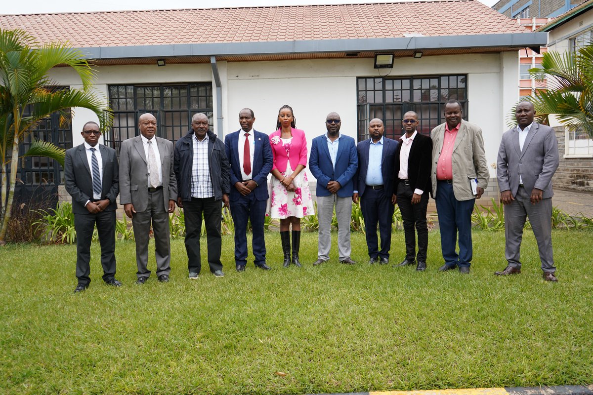 A consultative meeting between BORAQS and Kiambu County Government. Both institutions  resolved to collaborate on matters development control.