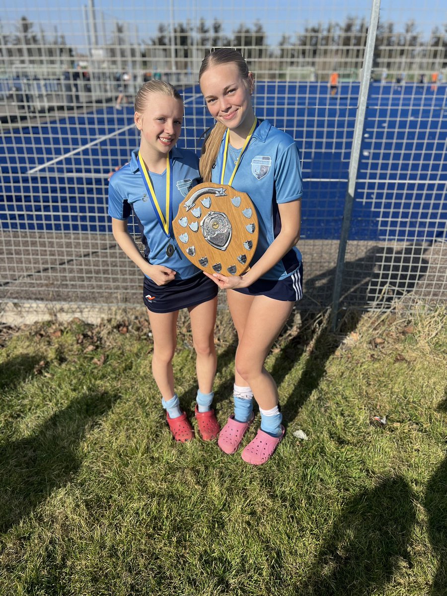 Well done to Ella and Enid for wining 4/6 of their U17 East Region County Hockey matches and remaining undefeated - the only team to manage to do this!🏑👏🏼