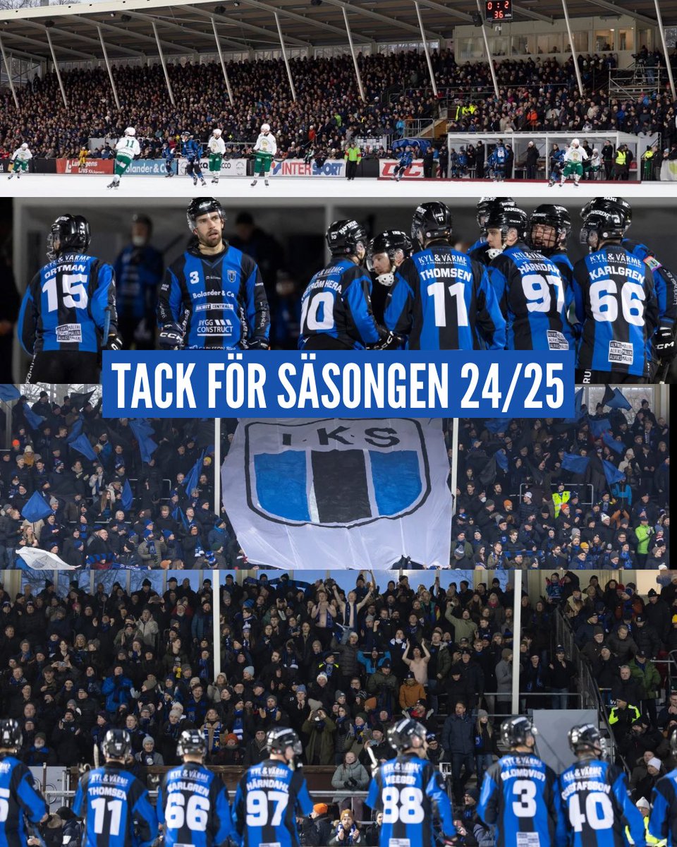 Vi vill bara säga TACK för årets säsongen till våra fantastiska partners, våra fans, alla som engagerar sig under våra matcher, alla ni som stöttat oss under säsongen.

TACK!💙🖤

Läs mer på:

siriusbandy.se/basta-bandyvan…