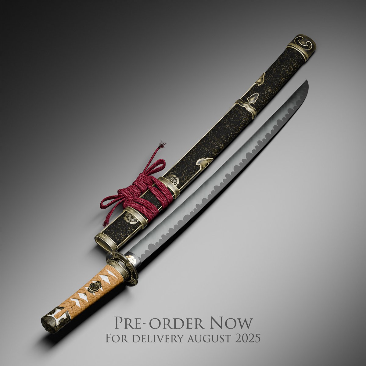 AC_TEMPLIER's tweet photo. Voici le wakizashi de Yasuke du jeu Assassin's Creed Shadows au prix de 242,95 โฌ en partenariat avec Raven Forge et Ubisoft disponible en Aoรปt 2025. ๐
Le lien :
https://t.co/HXik882XdH
#AssassinsCreed #AC #AssassinsCreedShadows #Ubisoft #Wakizashi #RavenForge @ravenforgeltd https://t.co/mGDoSQTZDU