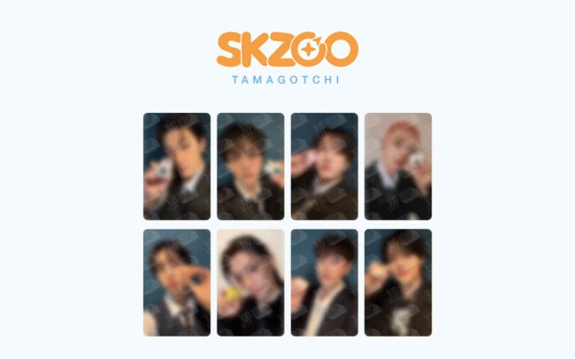 #Straykids 新作グッズソンムル企画開催🇰🇷

🎁内容🎁
SKZOO たまごっち &amp; ケース セット
(フォトカード全8種類付き)

⭐️当選人数⭐️
抽選で③名様にプレゼントいたします！
　
✅参加要件✅
フォロー＆RT
希望をリプ

#スキズ