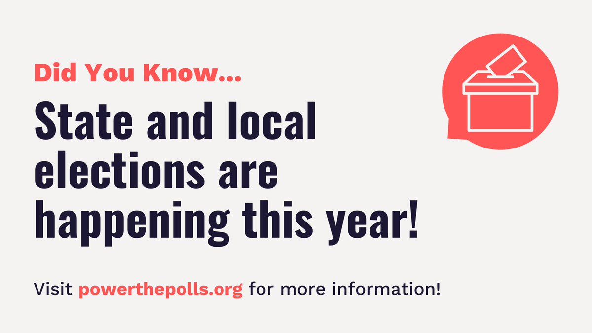 There are still elections happening across the country in 2025! And state and local elections need poll workers. Ready to jump in? 💫 Sign up today at powerthepolls.org! #powerthepolls #localelections