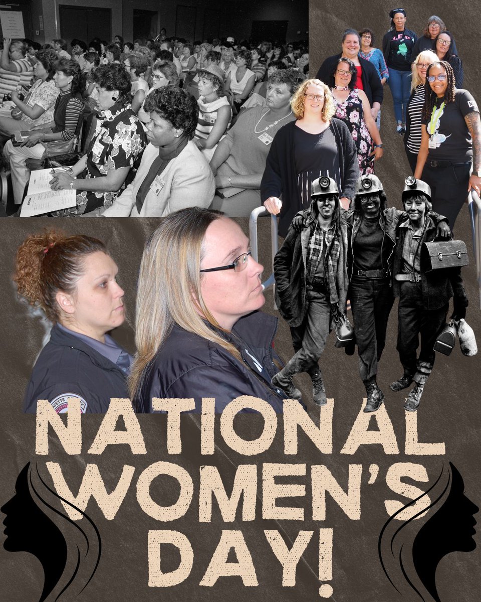 Happy International Women’s Day! We celebrate all the women of our past, present and future who make our union stronger!