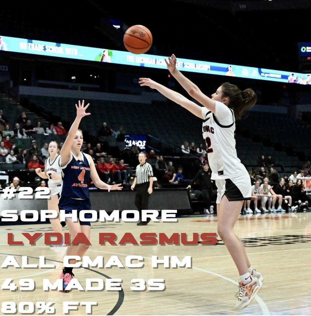 Saranac Girls Basketball (@saranacgbb) on Twitter photo Shoutout to
2026 SF/PF <a href="/ReedMaycee/">Maycee Reed</a>
2027 SG/PG <a href="/rasmulyd0/">Lydia Rasmus</a>
for both earning all conference honors! Two of the hardest working players in our program. Very well deserved. Shoutout to
2026 SF/PF <a href="/ReedMaycee/">Maycee Reed</a>
2027 SG/PG <a href="/rasmulyd0/">Lydia Rasmus</a>
for both earning all conference honors! Two of the hardest working players in our program. Very well deserved.