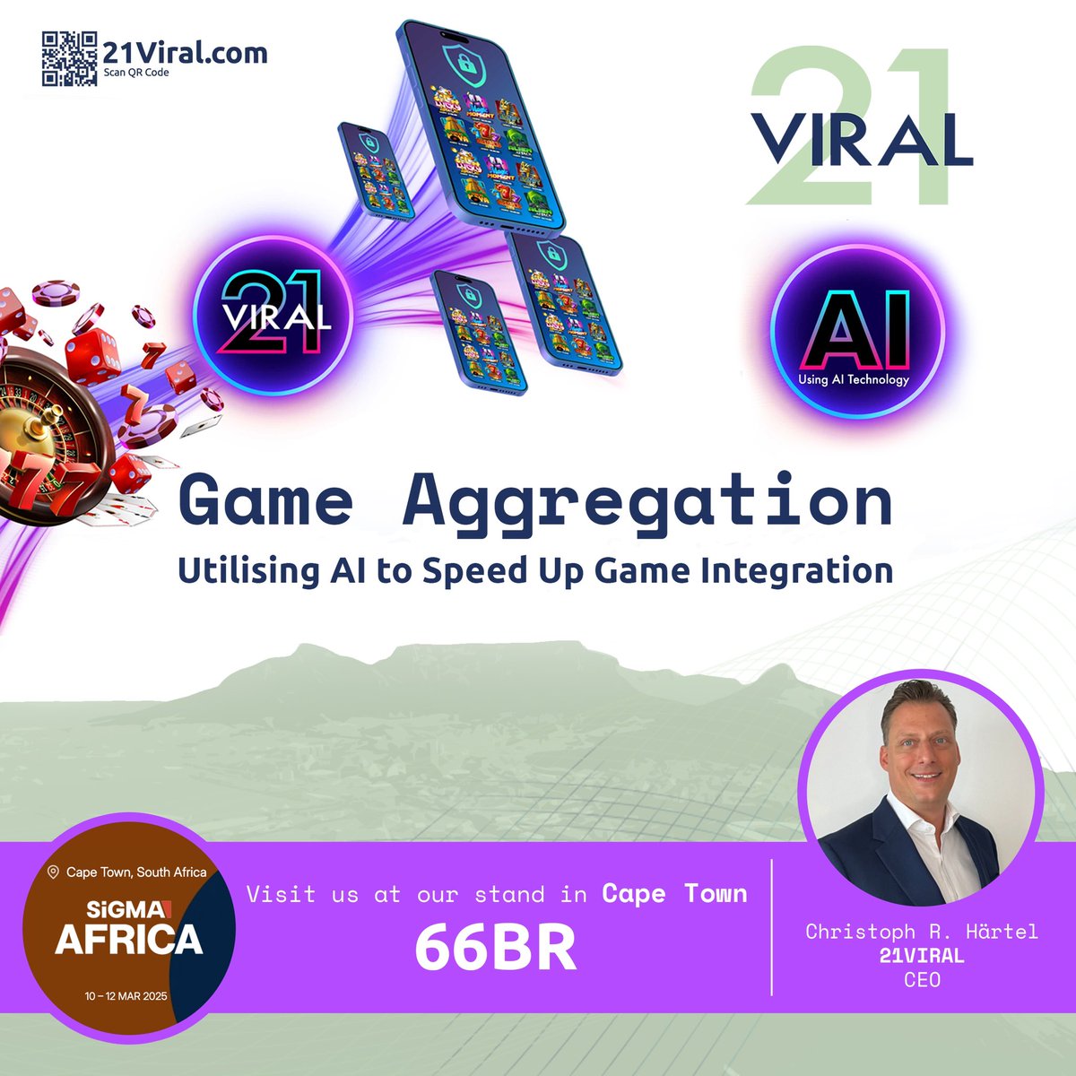 21VIRALCONNECT's tweet image. Meet us @SiGMAworld_ #africa

Visit us at our stand in Cape Town - 66BR

Let’s talk #GameIntegration #fastertimetomarket 

DM us for a meeting @21VIRALCONNECT

#MeetMeAtSIGMA
#LetsmeetAtSIGMAAAFRICA
#SIGMA
#SIGMAAFRICA
#SIGMAEvents 
#SOUTHAFRICA
#CAPETOWN
#AFRICA
#LATAM