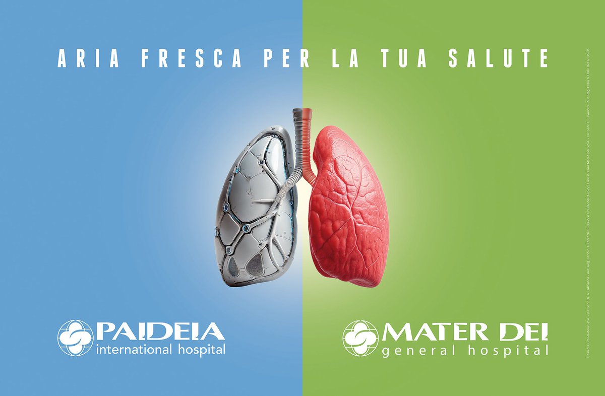 Innovazione e Umanità: il futuro della salute è già qui ✨

Paideia International Hospital e Mater Dei General Hospital lanciano una nuova campagna di comunicazione per le strade di Roma, unendo scienza, tecnologia e umanità in un messaggio chiaro e potente.