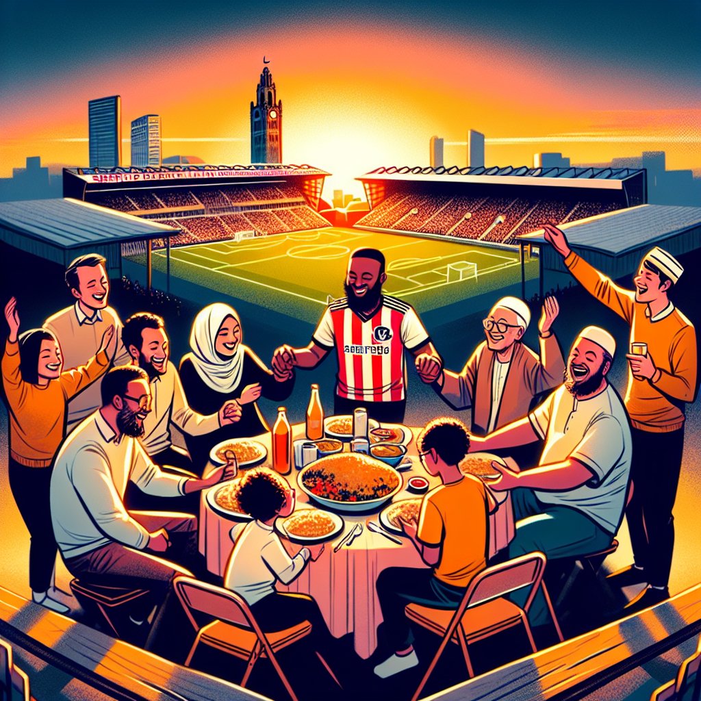 DESA (@desa_sheffield) on Twitter photo Experience the spirit of togetherness at the Ramadan Iftar hosted by <a href="/SheffieldUnited/">Sheffield United</a> Join our community celebration at Bramall Lane for a culturally diverse event of breaking fast, delicious food, and interfaith dialogue. Coming together and building unity Experience the spirit of togetherness at the Ramadan Iftar hosted by <a href="/SheffieldUnited/">Sheffield United</a> Join our community celebration at Bramall Lane for a culturally diverse event of breaking fast, delicious food, and interfaith dialogue. Coming together and building unity