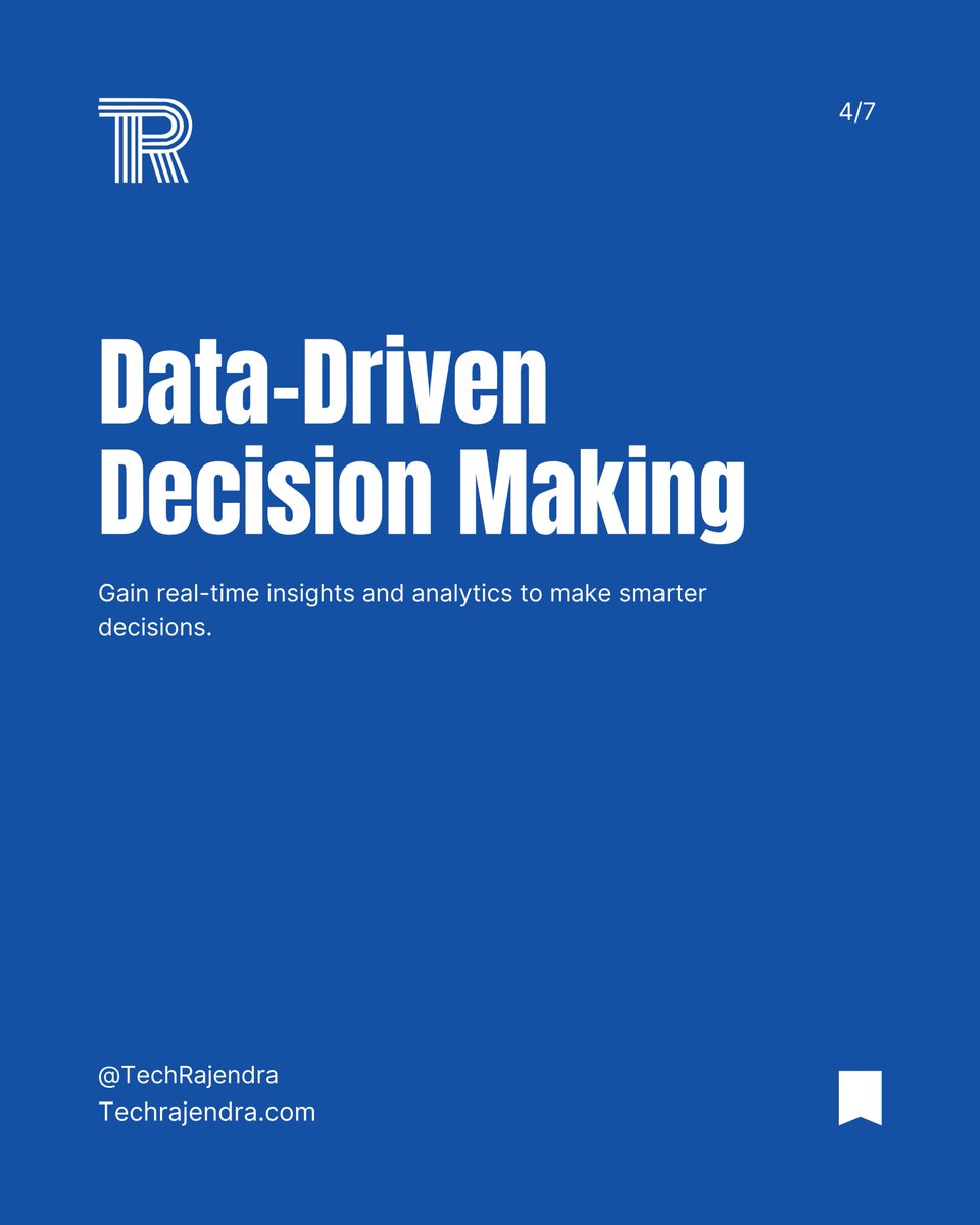 Tech_Rajendra's tweet image. 🚀 5 Ways Custom #SoftwareDevelopment Can Boost Business Efficiency 🚀

1️⃣ Automate Routine Tasks 
2️⃣ Improve Collaboration 
3️⃣ Data-Driven Decisions 
4️⃣ Enhance Scalability 
5️⃣ Reduce Costs

Ready to enhance your business efficiency? Let’s make it happen! 💡 

#TechRajendra