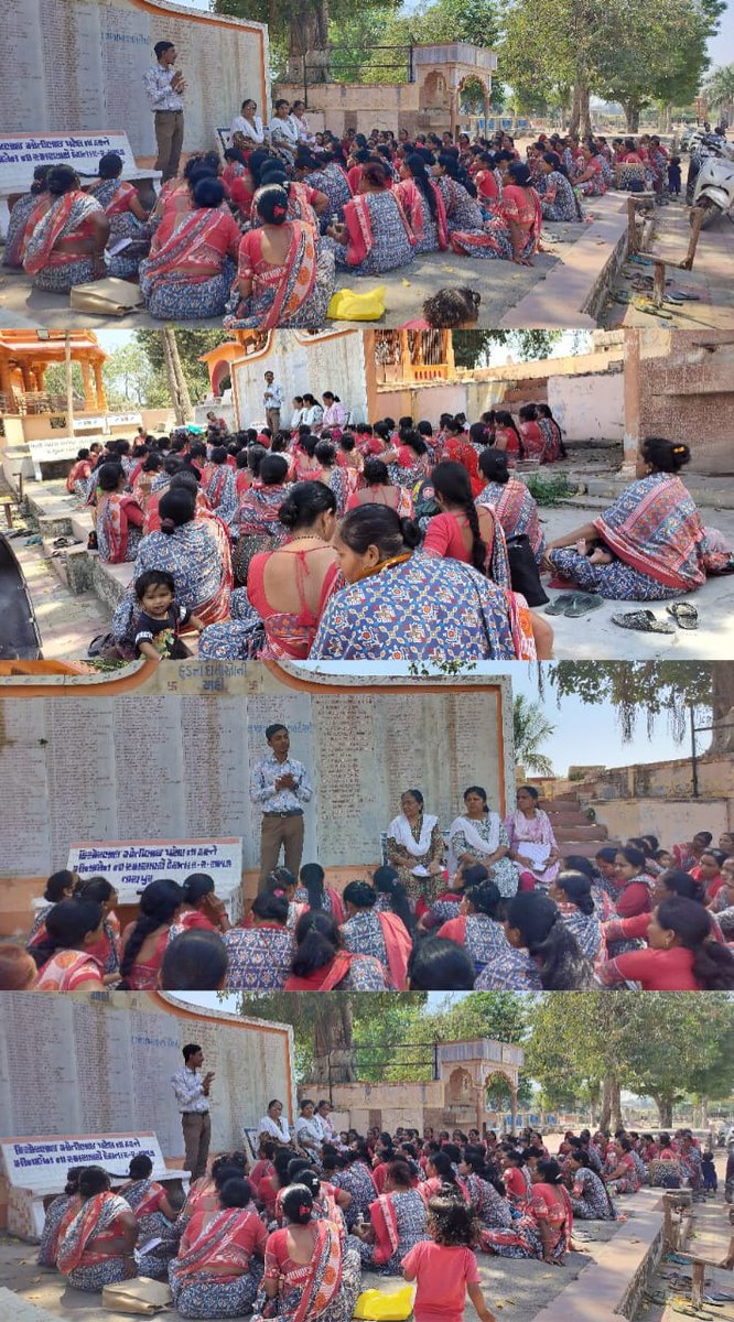 DcpuAnd's tweet photo. આજરોજ આઇ.સી.ડી.એસ શાખા, તારાપુર ખાતે જાગૃતિ કાર્યક્રમ યોજેલ. જેમાં સુપર વાઈઝરશ્રી��, આંગણવાડી કાર્યકર બહેનોને બાળ લગ્ન પ્રતિબંધક અધિનિયમ, બાળ લગ્નથી થતી માઠી અસરો વિશે તેમજ પોક્સો એક્ટ, ચાઈલ્ડ લાઈન ૧૦૯૮, યોજનાકીય માહિતી આપી. 84 બહેનો હાજર રહેલ. @CollectorAnd @dsdoanand https://t.co/OiAv2IY2bA