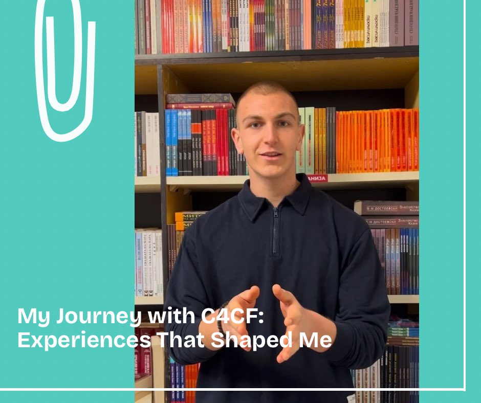 #motivationalmonday🚀
Let`s kick off this week with the impact of bringing young people together 🖇
Meet our newest #C4CFYouthAmbassador, Martin Donev, whoose journey has become a story of personal and professional growth and building lifelong friendships:
c4cf.org/my-journey-wit…