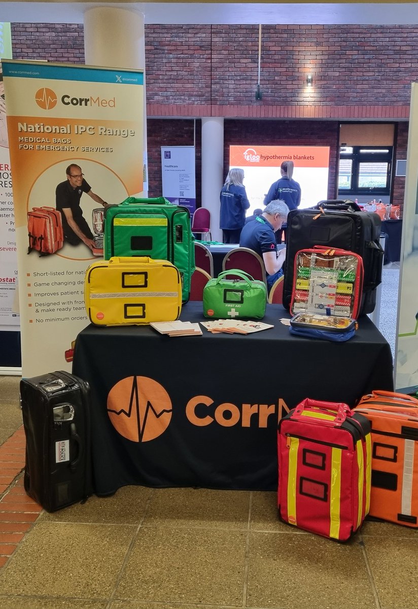 CorrMed - Safety & Infection Prevention Innovation (@corrmed) on Twitter photo A fab morning so far at the <a href="/TraumaCareUK/">Trauma Care Charity UK</a> Conference 🙌
If you haven't stopped by yet, Hayley is on stand 9 with our range of Police, Fire & Paramedic bags. We're here today only 👀 A fab morning so far at the <a href="/TraumaCareUK/">Trauma Care Charity UK</a> Conference 🙌
If you haven't stopped by yet, Hayley is on stand 9 with our range of Police, Fire & Paramedic bags. We're here today only 👀