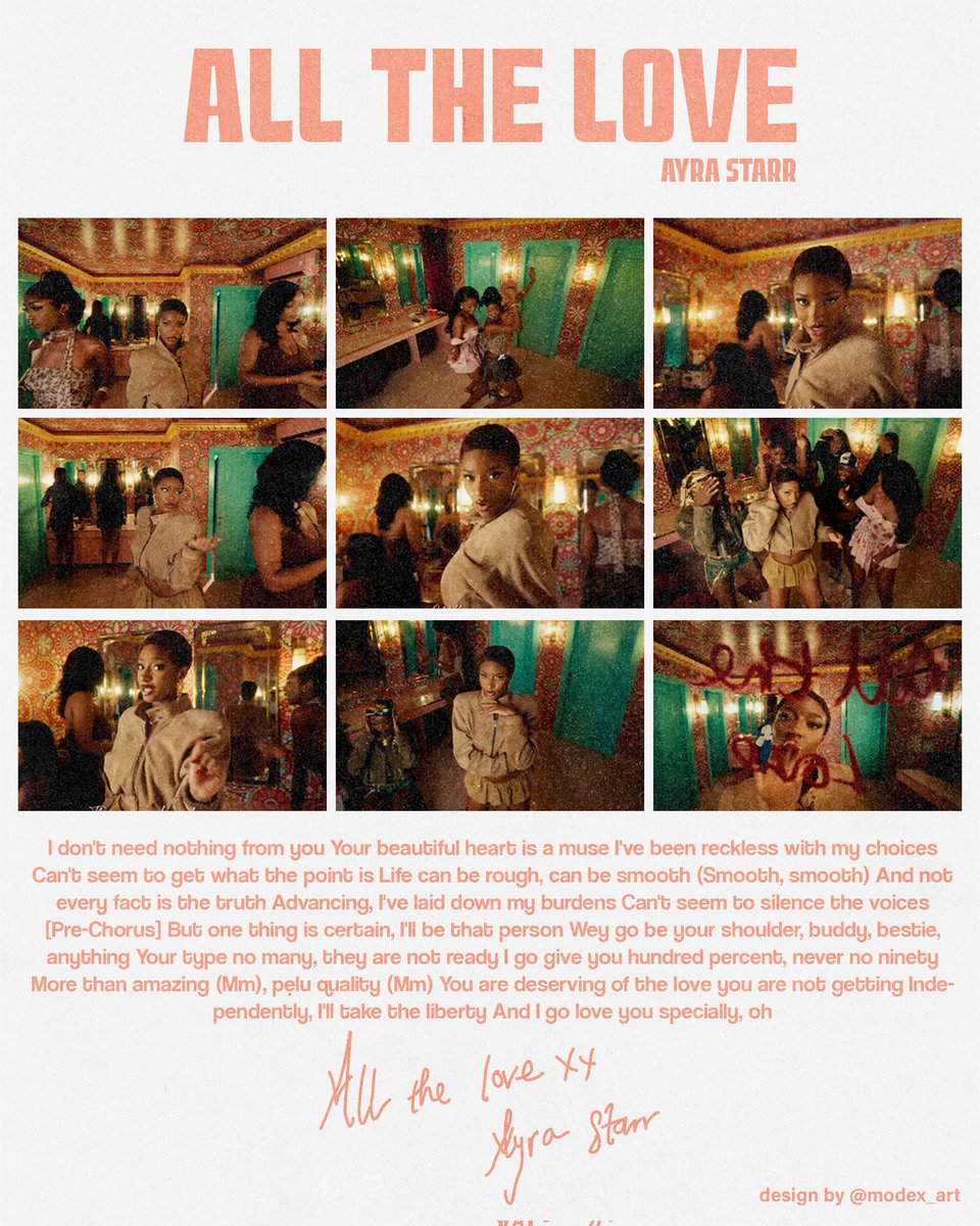 ModexArt's tweet image. All the love 🫶🏾❤️ @ayrastarr