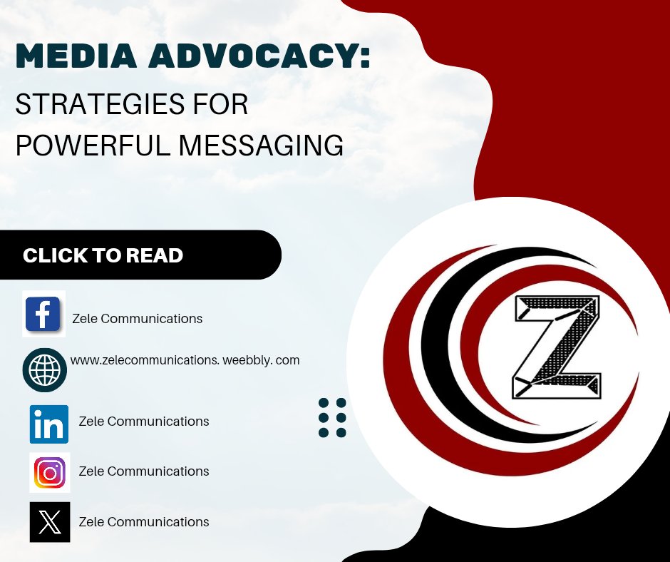ZeleComm's tweet photo. We ask ourselves what is needed to effectively communicate a message during a media advocacy campaign?

Read More: https://t.co/wihNRYJ0EP https://t.co/93LgXjPe87