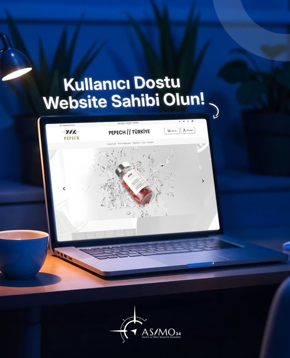 Web siteniz, ziyaretçilerinize sunduğunuz ilk izlenimdir! 

Asimo34 olarak, hızlı, şık ve kullanımı kolay web tasarımlarıyla size özgün dijital çözümler sunuyoruz. Hedefimiz, müşterileriniz için kullanıcı deneyimini ön planda tutmak.✨

Detaylı bilgi için bizimle iletişime geçin.