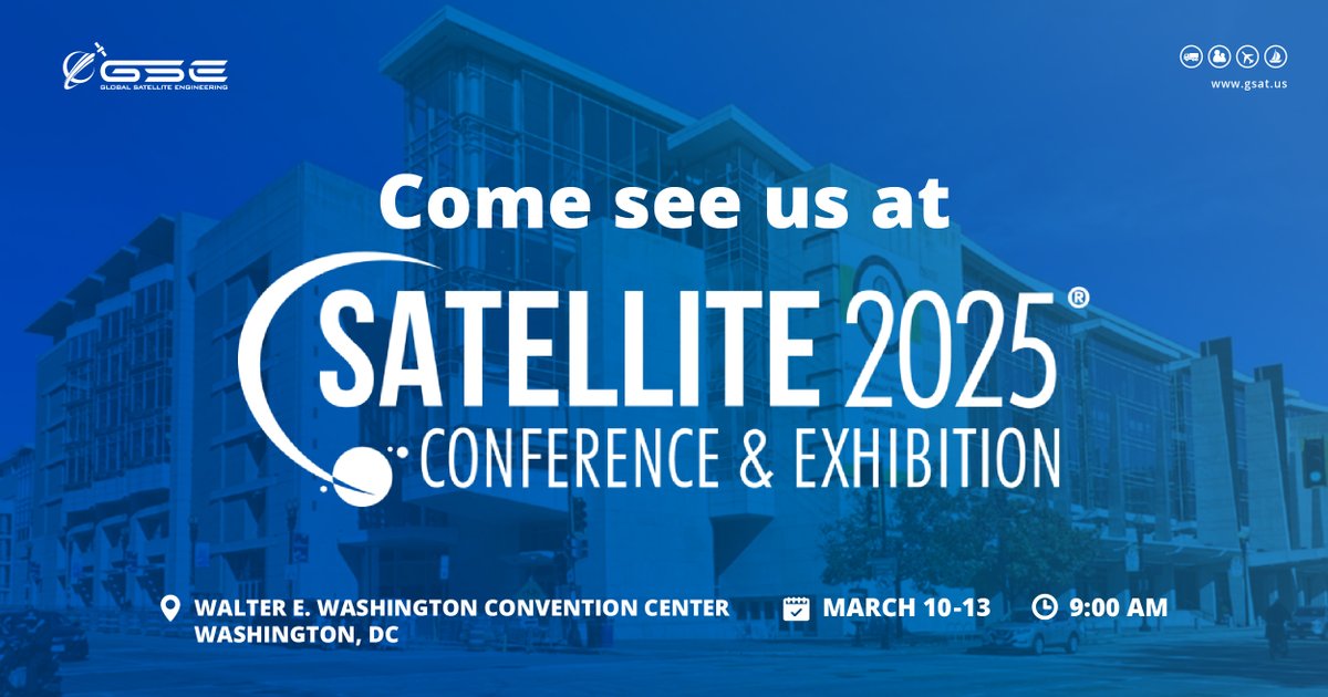 We're at Satellite 2025 ready to talk to everyone about projects you haven't been able to launch yet. Let us help you figure it out. We're experts. 

#Satellite2025