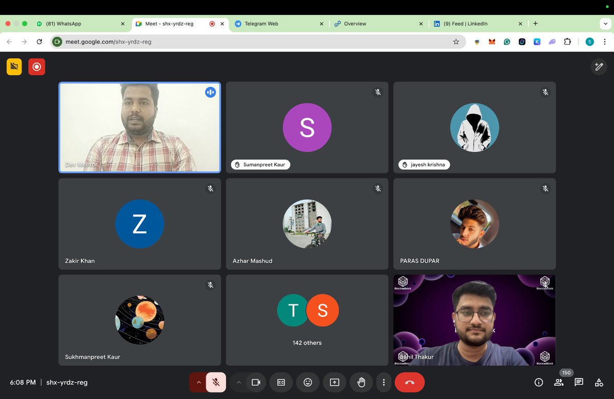 We are LIVE with the first session of the Hack The Block Dev Workshop Series!

The energy is incredible as 150+ developers from around the world have joined us to explore, innovate, and push the boundaries of Web3 &amp; blockchain development! 🔥

This is just the beginning—stay