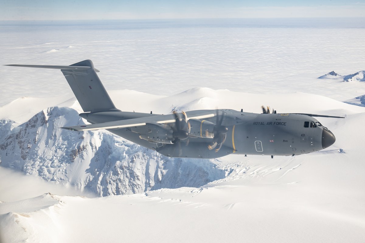BFSAI (@bfsouthatlantic) on Twitter photo OP AUSTRAL ENDURANCE
BFSAI continue to support the British Antarctic Survey following a reconnaissance mission over the Union Glacier, Antarctica.
See more at: facebook.com/share/p/15x86D…
#aviation  #a400m #RoyalAirForce #falklandislands #BritishAntarcticSurvey #antarctica OP AUSTRAL ENDURANCE
BFSAI continue to support the British Antarctic Survey following a reconnaissance mission over the Union Glacier, Antarctica.
See more at: facebook.com/share/p/15x86D…
#aviation  #a400m #RoyalAirForce #falklandislands #BritishAntarcticSurvey #antarctica