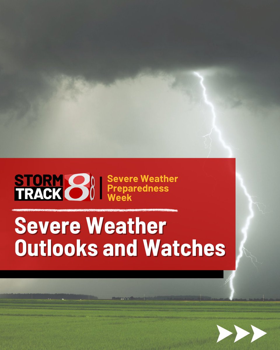 WISHNews8's tweet photo. Understanding the difference between a Tornado Watch and a Tornado Warning is crucial to staying safe during severe weather. Being prepared can save lives—stay informed and stay safe! 🌪️

#SevereWx #SWPW #Indiana #weather #stormsafety https://t.co/rRMLgWozcu