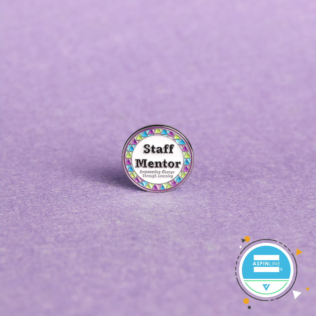 AspinlineUK's tweet image. Staff Mentor Soft Enamel Pin Badge with Nickel Plating

#Aspinline #pin #pins #pinbadge #pinspinspins #pinbadges #enamelpins #softenamelpin #lapelpin #pinspired #pinoftheday #pinsfordays #pingameproper #pinlove #pincommunity #pinflair #flair #pinstyle #custom