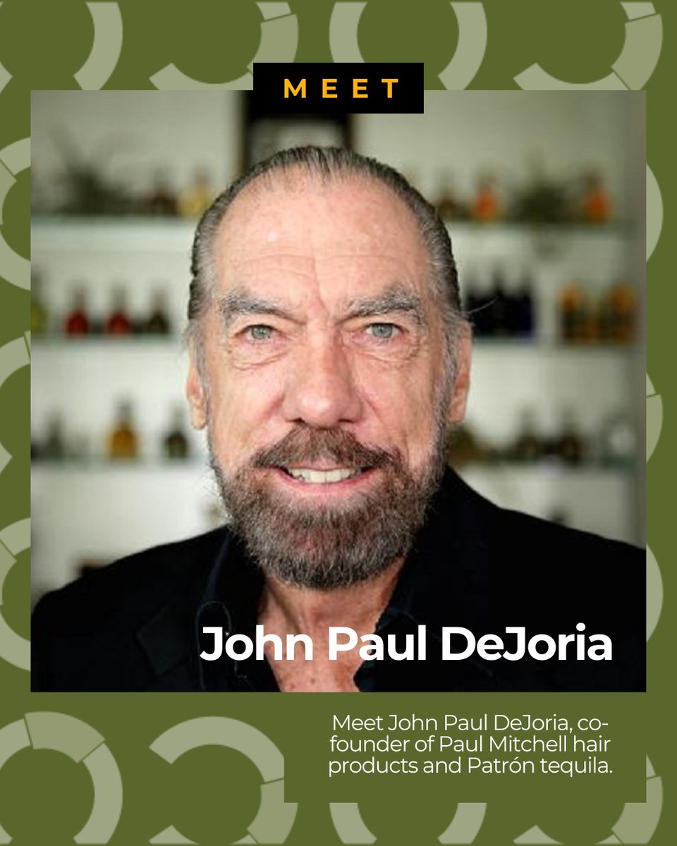 cloudfridayllc's tweet photo. Meet John Paul DeJoria, co-founder of Paul Mitchell hair products and Patrón tequila. 

From sleeping in his car to becoming a billionaire entrepreneur, discover more about John Paul DeJoria's journey here: 
https://t.co/6tv3boyRlA https://t.co/WL6zmcPq1Z