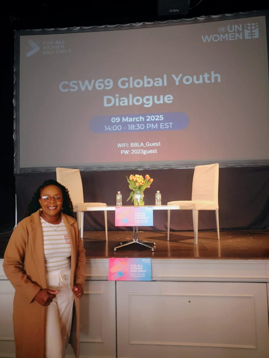 frontlineaids's tweet image. The @frontlineaids @READY_Movement team are at #CSW69! 🚺🌏

Our M&amp;amp;E Advisor, Isobella tells us:

💬 "I'm excited to be part of the Global Youth Forum. We want the voices of young people especially women most affected by #HIV to be heard &amp;amp; prioritised in global health responses."