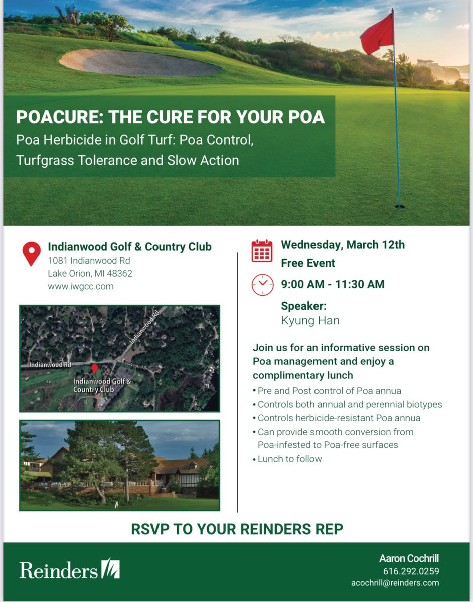 Moghu USA, LLC (@moghuusa) on Twitter photo 🚨 We’re in Michigan this week with <a href="/Reindersinc/">Reinders, Inc.</a> ! 🚨 Want to learn more about PoaCure? Don’t miss out—RSVP with Aaron at 616-292-0259 and come see us! #Michigan #PoaCure 🚨 We’re in Michigan this week with <a href="/Reindersinc/">Reinders, Inc.</a> ! 🚨 Want to learn more about PoaCure? Don’t miss out—RSVP with Aaron at 616-292-0259 and come see us! #Michigan #PoaCure
