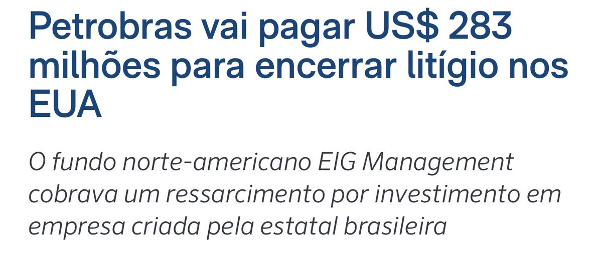 Ué, mas o petrolão não era mentira da Lava Jato? Cês têm noção que, no Brasil, TODOS OS PRESOS envolvidos nessa merda estão SOLTOS??

E olha o que a Petrobras, sob administração petista, soltou de nota: “O acordo não constitui reconhecimento de culpa ou de prática de atos