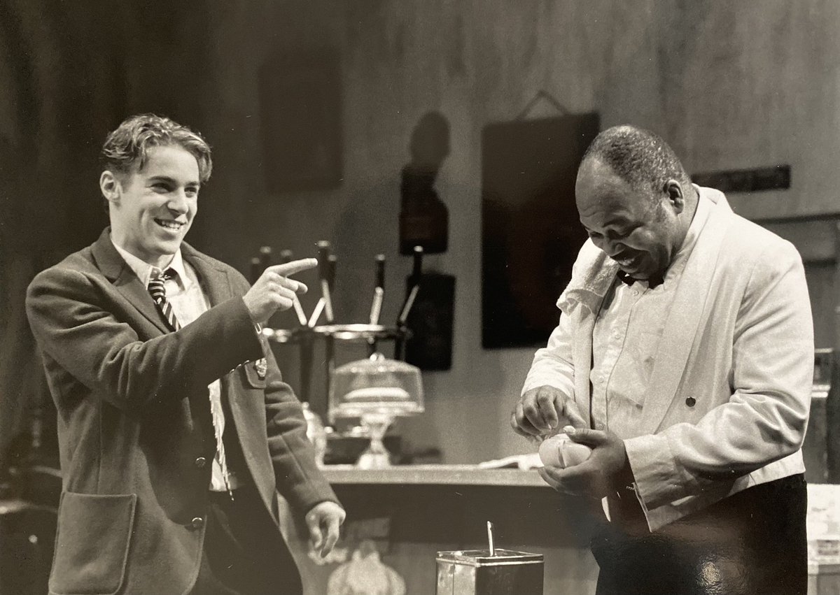 1993 Intiman Theatre production of “Master Harold”…and the Boys. My first professional performance. RIP Athol Fugard.